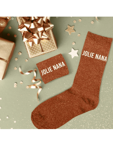 Chaussettes femme à paillettes JOLIE NANA