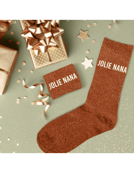 Chaussettes femme à paillettes JOLIE NANA