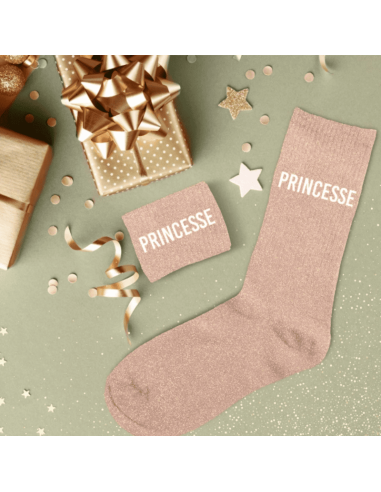 Chaussettes femme à paillettes PRINCESSE