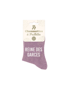 Chaussettes Paillettes Cougar - Motif Léopard Argenté, Taille 36-42 - Pour Femme, Style Festif Et Élégant
