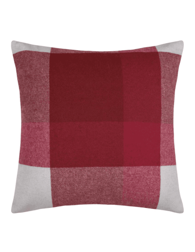 copy of Coussin SOLLIERES à carreaux naturel 45...