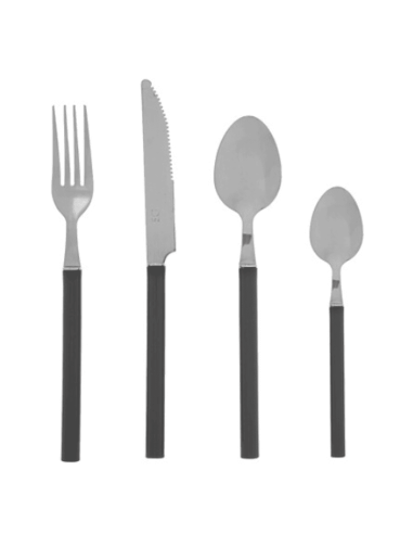 Ménagère 24 pièces INDONESIE gris