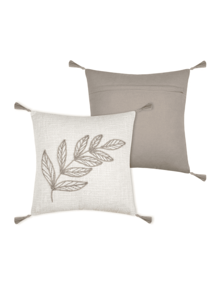 Coussin Hemera écru 40 x 40 cm