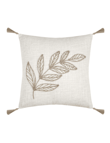 Coussin Hemera écru 40 x 40 cm