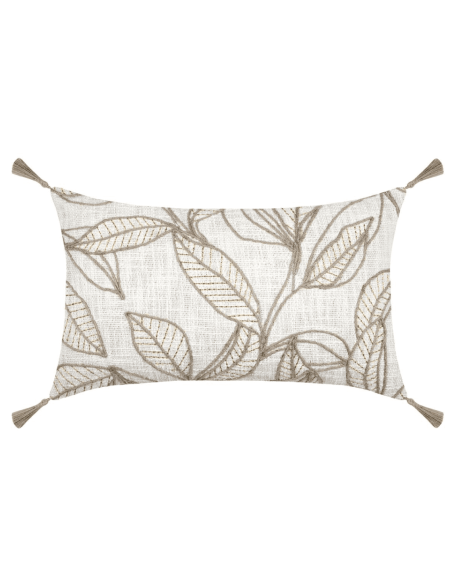 Coussin Hemera écru 30 x 50 cm