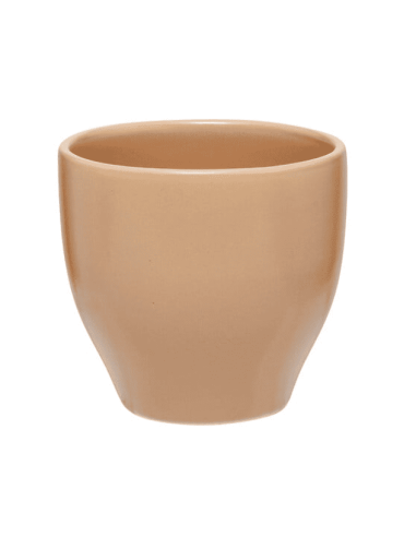 Tasse expresso en céramique beige MAE