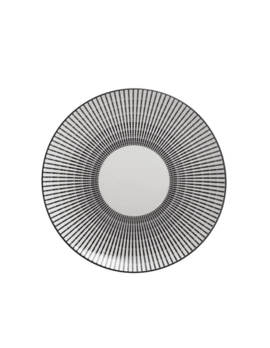 Assiette à dessert LUNIS noir 19 cm