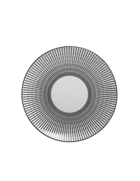 Assiette à dessert LUNIS noir 19 cm