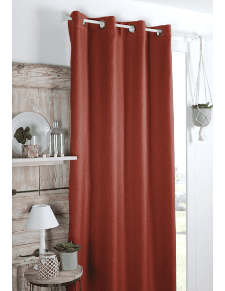 copy of Rideau occultant Copenhague écru 140 x 260 cm