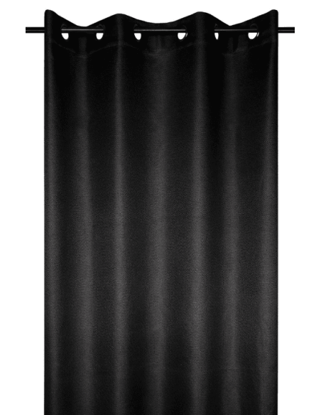 Rideau occultant Copenhague Noir 140 x 260 cm
