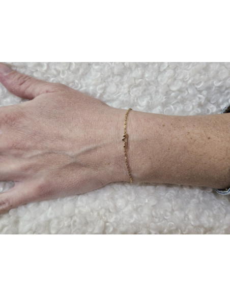 Bracelet MONTAGNE or acier inoxydable