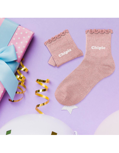 Chaussettes paillette enfant CHIPIE 3-6 ans