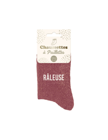 Chaussettes femme à paillettes RALEUSE