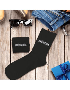 Chaussettes noires IRRESISTIBLE Homme 2
