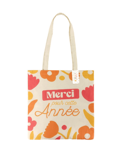 SAC cabas Merci pour cette année