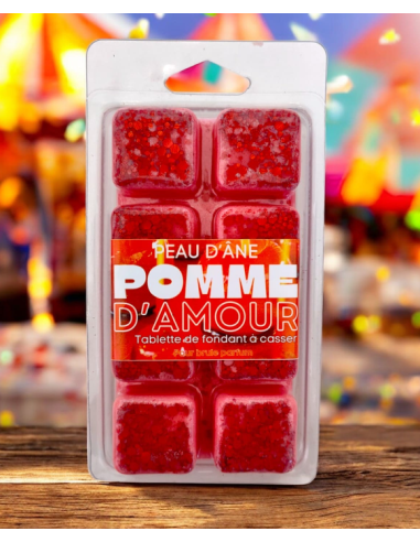 Tablette de fondant POMME D'AMOUR