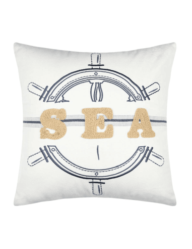 Coussin MARITIME Marine 45 x 45 cm