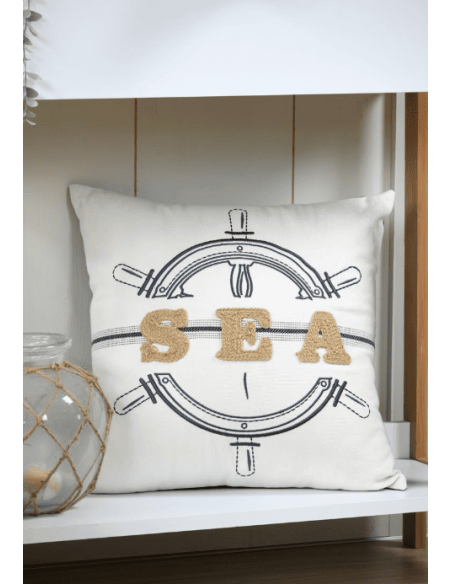 Coussin MARITIME Marine 45 x 45 cm