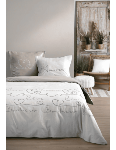 Housse de couette AMOURETTE 240 x 220 cm