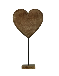 copy of COEUR en bois de manguier à poser