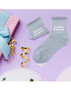 Chaussettes paillette enfant BOUILLE D'AMOUR 3-6 ans 2