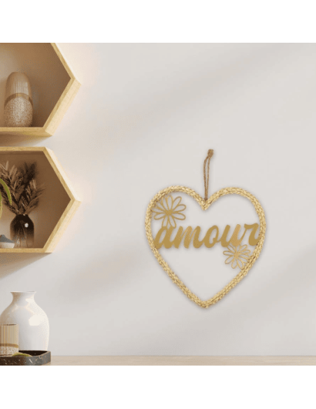 Déco murale Coeur amour