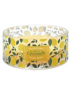 copy of BOUGIE parfumée citronnelle 4 mèches D19cm