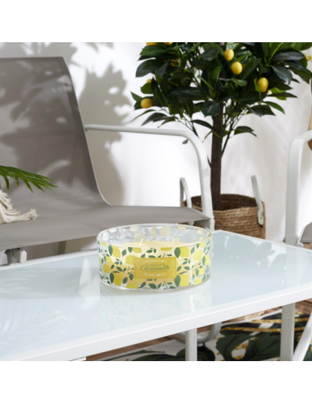 BOUGIE parfumée citronnelle 4 mèches D19cm