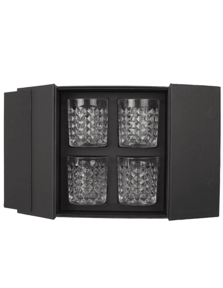 COFFRET de 4 verres à Whisky