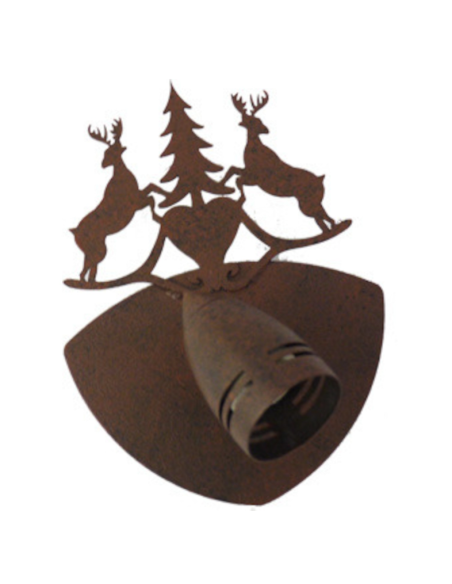Spot 1 lampe CERF ET COEUR sans interrupteur