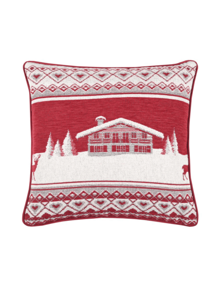 copy of Coussin montagne CHAMBERY GRIS 40 x 40 cm