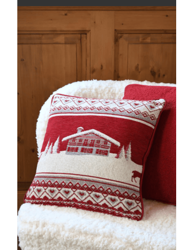 copy of Coussin montagne CHAMBERY GRIS 40 x 40 cm