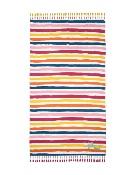 copy of FOUTA Dolcevita de plage Fuchsia 90 x 180 cm