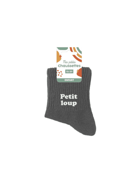 Chaussettes enfant PETIT LOUP garçon 3-6 ans