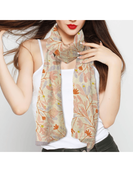 Foulard PASTEL à paillettes