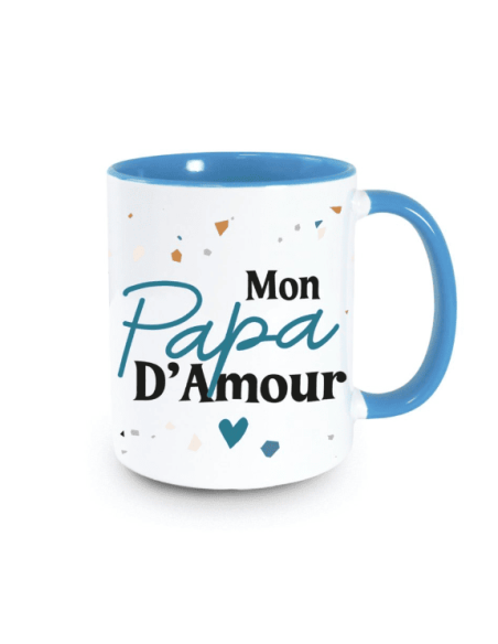 MUG bleu " Mon Papa d'Amour "
