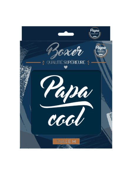 Boxer " Papa cool " Taille M