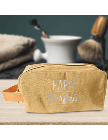 Trousse de toilette " Papa Parfait "