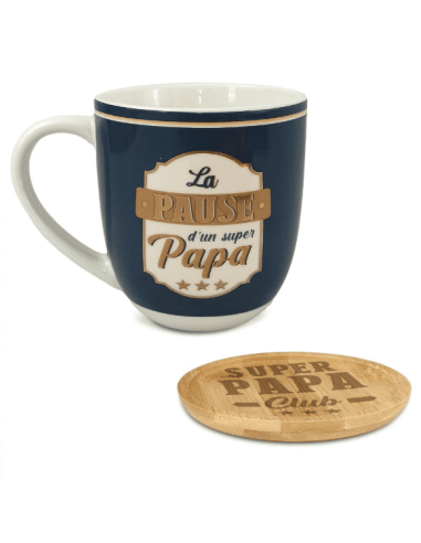 Coffret tasse " La pause de Papa "