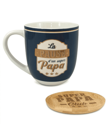 Coffret tasse " La pause de Papa "