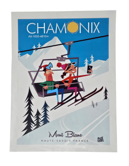 Affiche SELFIE à Chamonix