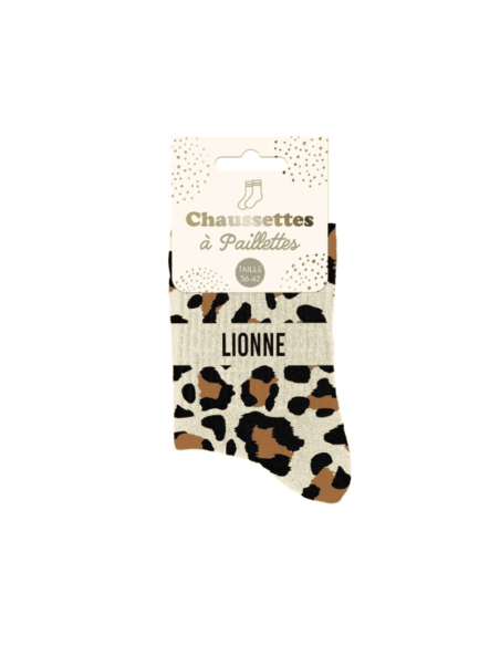 Chaussettes paillettes LIONNE
