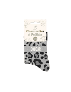 Chaussettes paillettes femme COUGAR