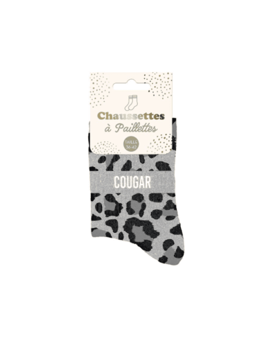 Chaussettes paillettes femme COUGAR