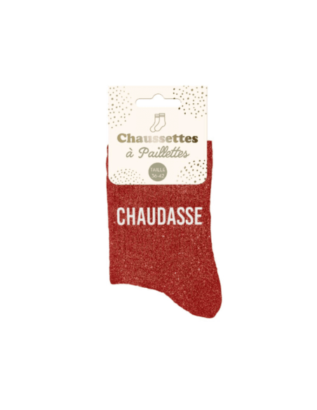 chaussettes paillettes femme CHAUDASSE