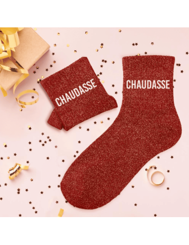 chaussettes paillettes femme CHAUDASSE
