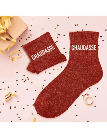 chaussettes paillettes femme CHAUDASSE