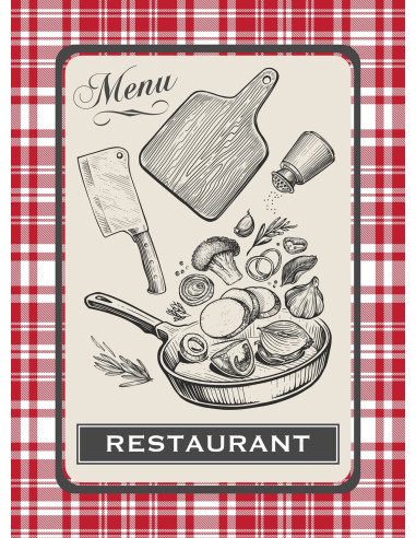 Torchons BISTRO lot de 3