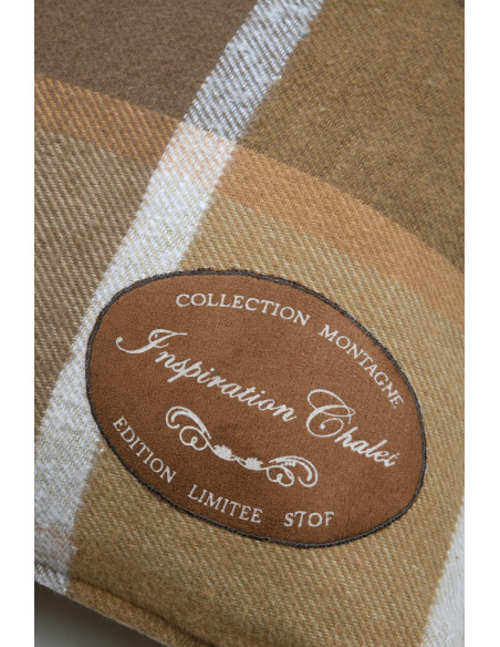 Coussin WILDFOREST CAMEL 45x45 cm