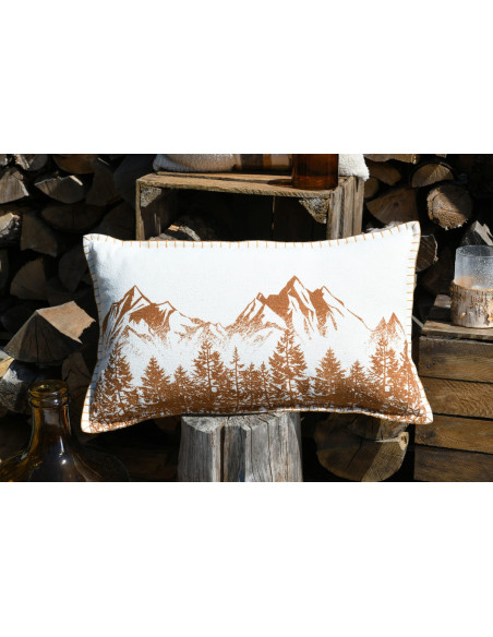 Coussin WILDFOREST CAMEL 35 x 60 cm